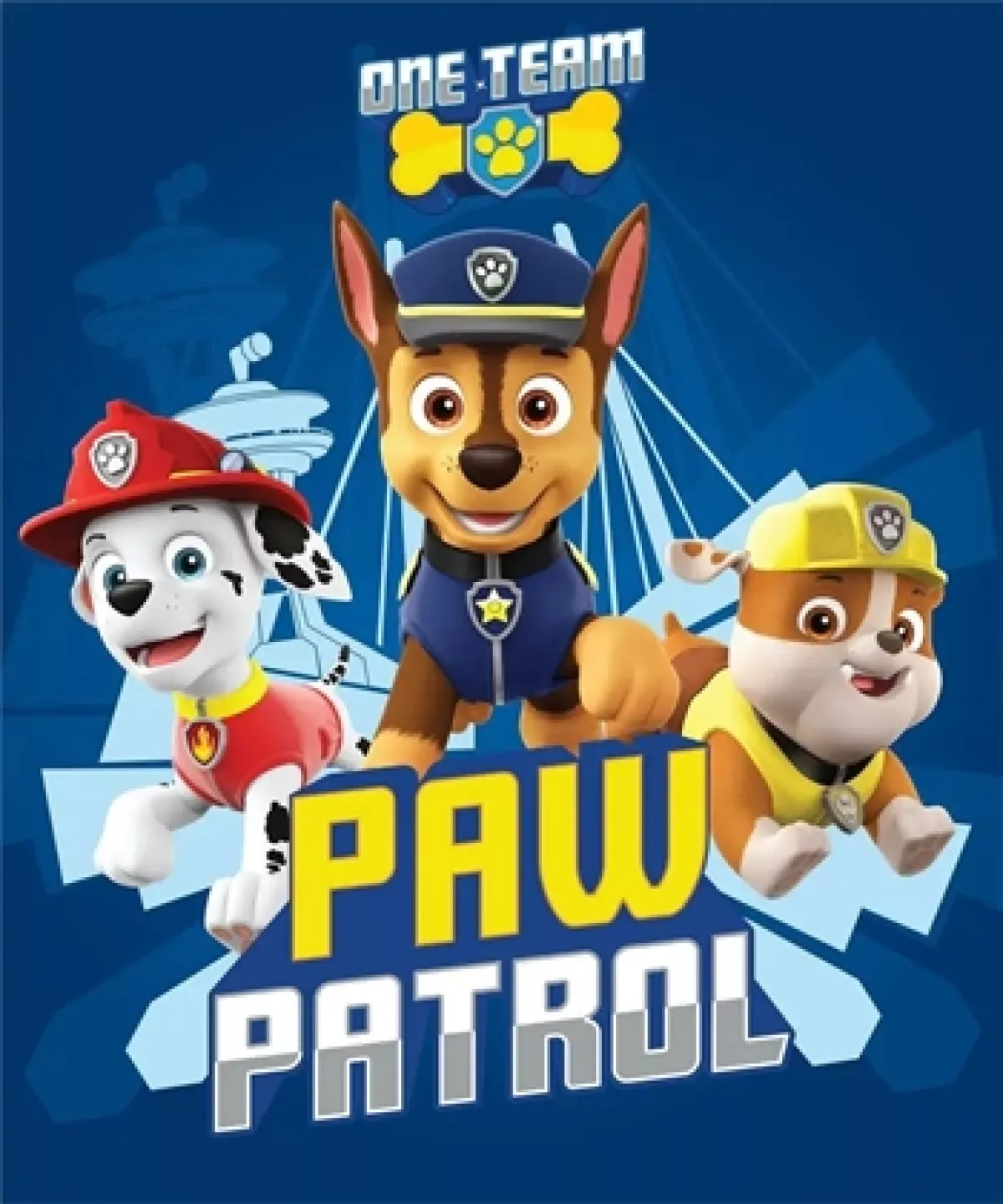 #1 - Børnetæppe - Paw Patrol - 100x140 cm - Blødt og lækkert Fleece tæppe - Borg Living